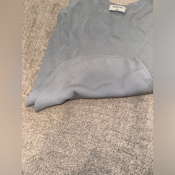 Aritzia, medium, Babaton tank, blue. Excellent condition - Picture 4 of 7